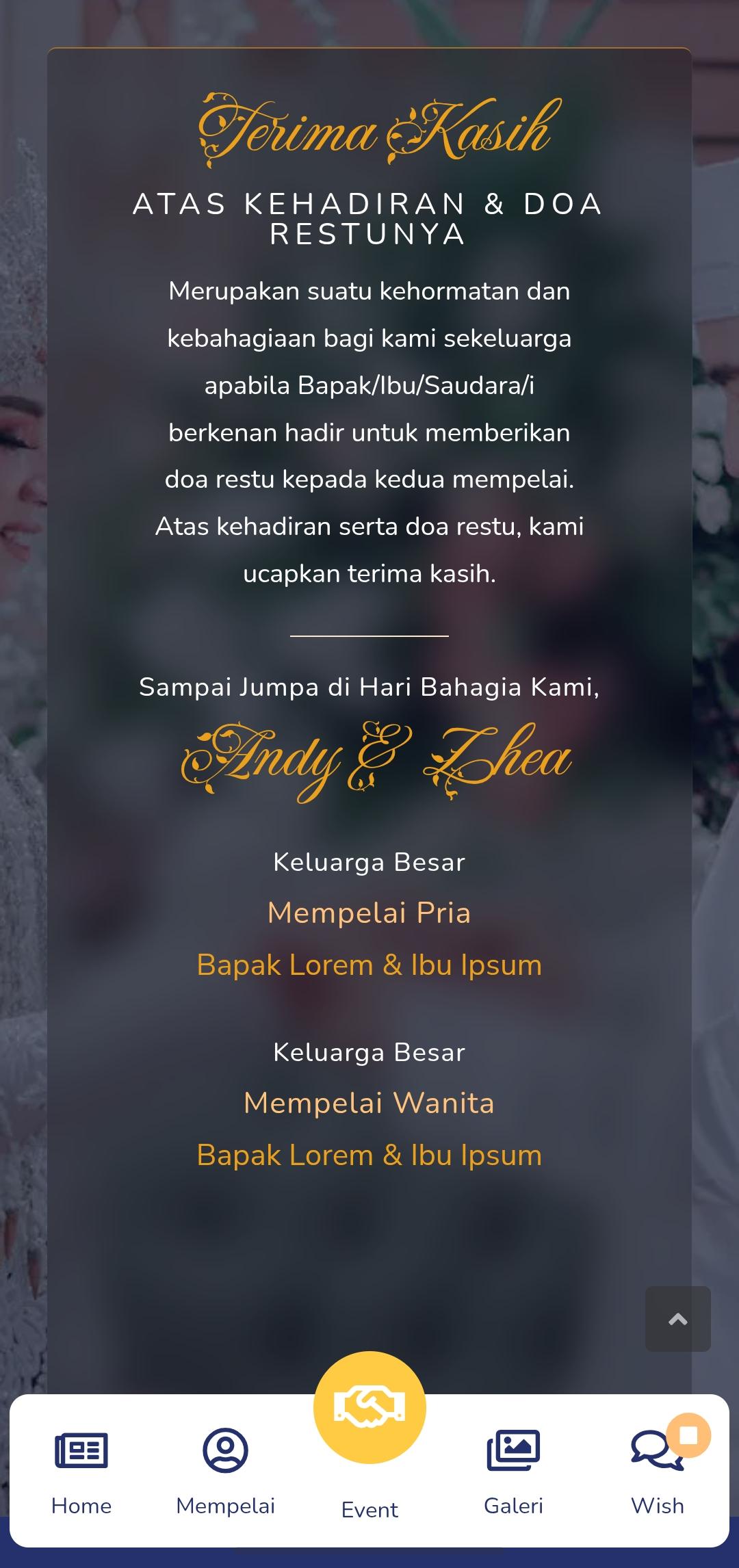 Undangan Digital Modern 01 - Gambar 4